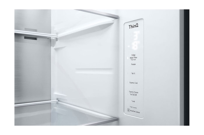 LG 24.5 Cu. Ft. InstaView™ Side by Side Refrigerator with Ice and Water Dispenser, RVS-G245PZ