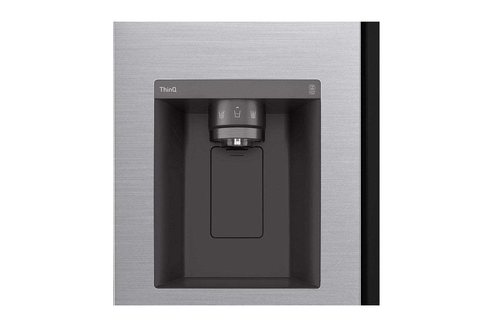 LG 24.5 Cu. Ft. InstaView™ Side by Side Refrigerator with Ice and Water Dispenser, RVS-G245PZ