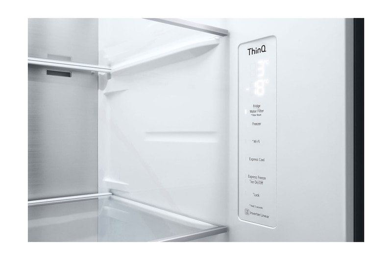 LG 24.5 Cu. Ft. InstaView™ Side by Side Refrigerator with Ice and Water Dispenser, RVS-G245PZ