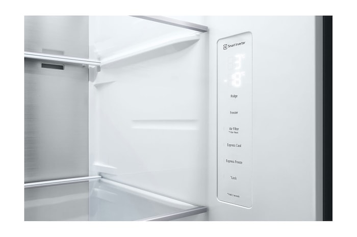 LG 24.5 Cu. Ft. Door-in-Door™ Side-by-Side Refrigerator with LinearCooling™, RVS-M245BM