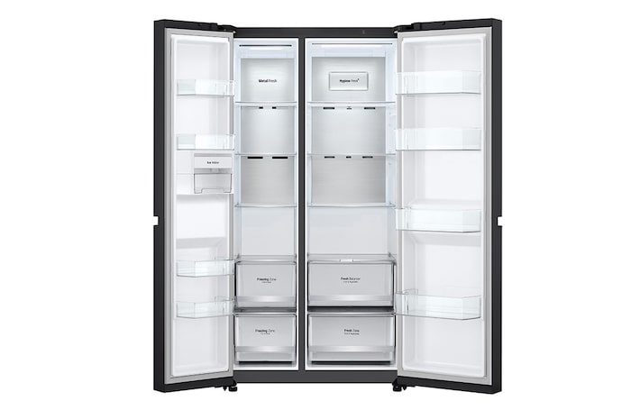 LG 24.5 Cu. Ft. Door-in-Door™ Side-by-Side Refrigerator with LinearCooling™, RVS-M245BM