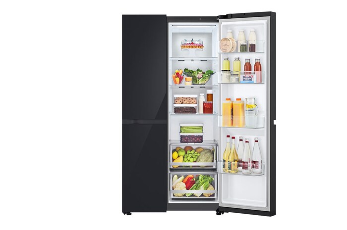 LG 24.5 Cu. Ft. Door-in-Door™ Side-by-Side Refrigerator with LinearCooling™, RVS-M245BM