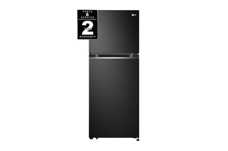 LG 8.3 Cu. Ft. Top Freezer Refrigerator in Black Steel, RVT-B083BS