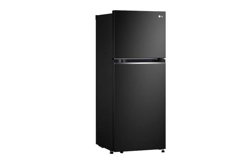 LG 8.3 Cu. Ft. Top Freezer Refrigerator in Black Steel, RVT-B083BS