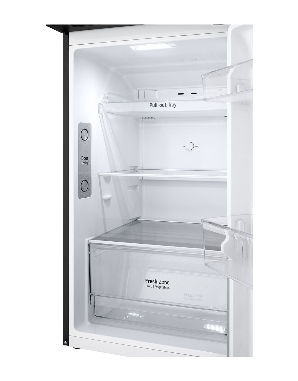Lg Rvt B083wb 8.3 Cu. Ft. Top Freezer Refrigerator in Black Steel - RVT-B083BS | LG ...