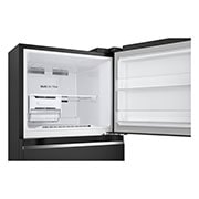 LG 8.3 Cu. Ft. Top Freezer Refrigerator in Black Steel, RVT-B083BS