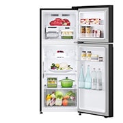 LG 8.3 Cu. Ft. Top Freezer Refrigerator in Black Steel, RVT-B083BS