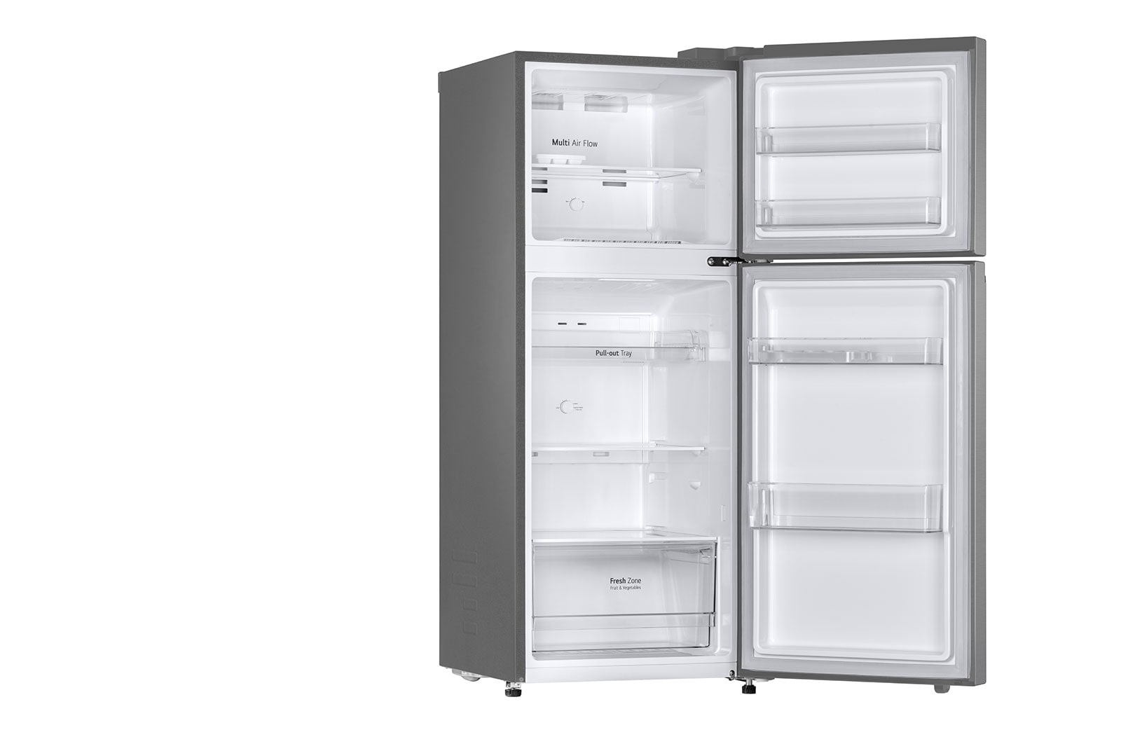 LG 8.3 Cu. Ft. Top Freezer Refrigerator in Dark Graphite, RVT-B083DG