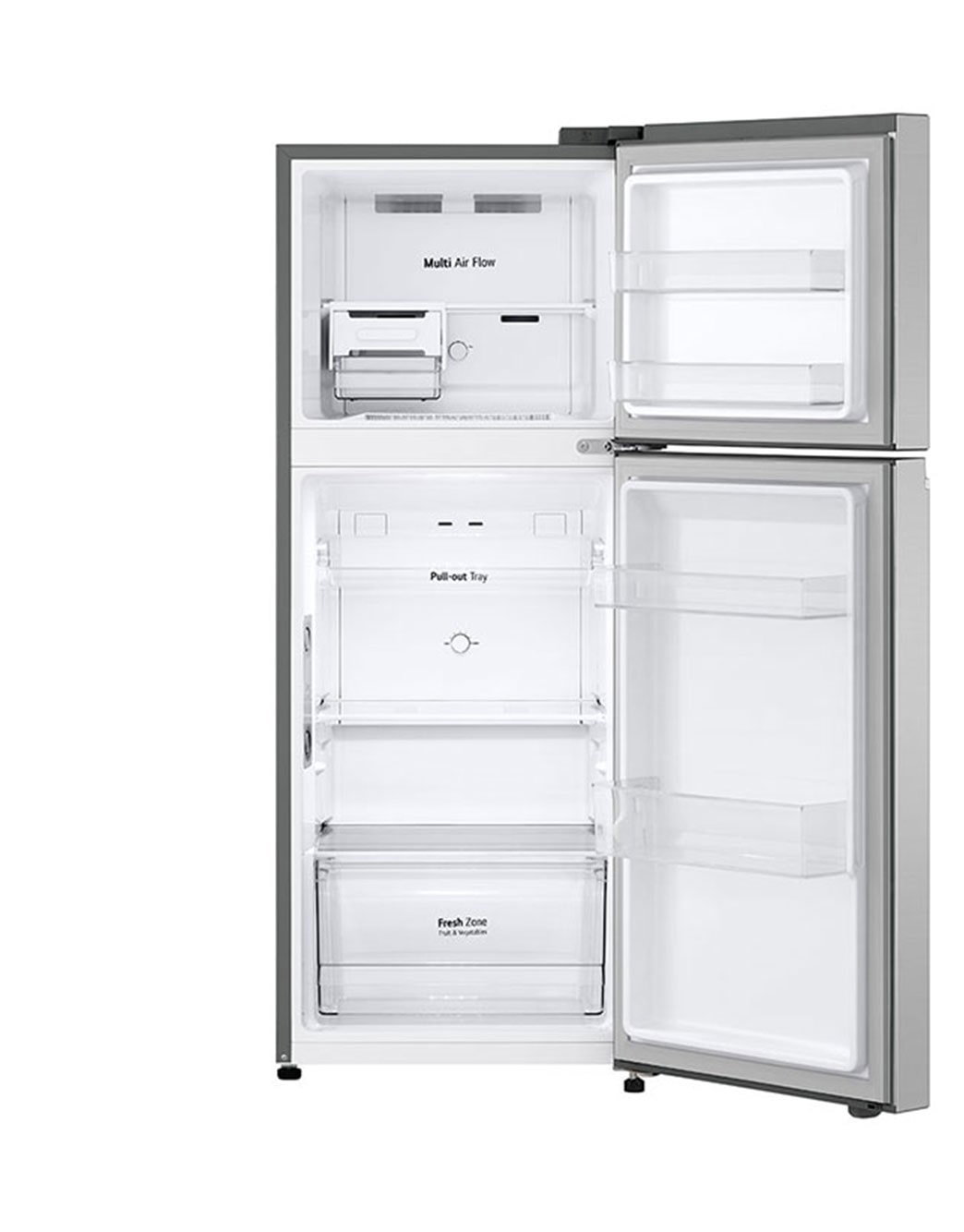 Lg Rvt B083wb 8.3 Cu. Ft. Top Freezer Refrigerator in Platinum Silver - RVT-B083PZ ...
