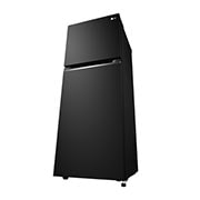 LG 9 Cu. Ft. Top Freezer Refrigerator in Black Steel, RVT-B093BS
