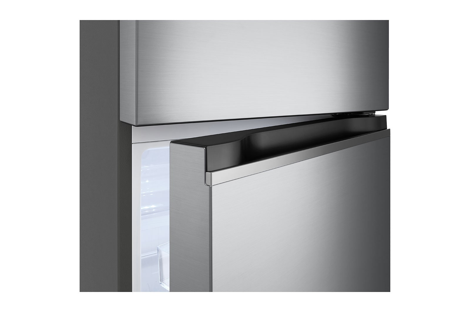 LG 10.1 Cu. Ft. Top Freezer Refrigerator in Platinum Silver, RVT-B101PZ