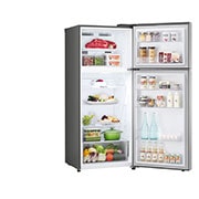 right View Door Open with food
