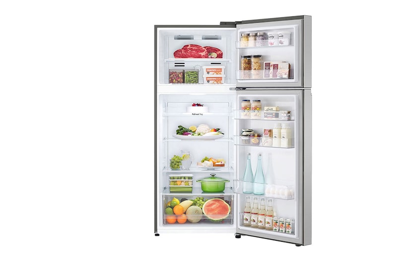 front view with food