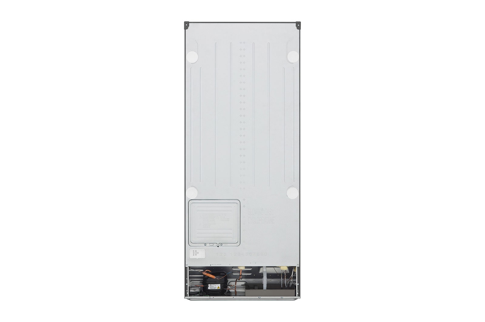 LG 14.5 Cu. Ft. Top Freezer Refrigerator in Platinum Silver, RVT-B145PZ