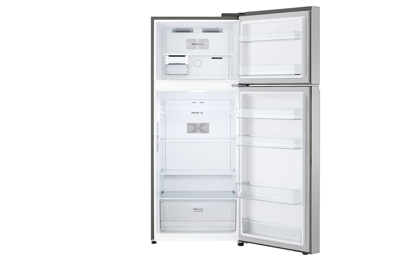 LG 14.5 Cu. Ft. Top Freezer Refrigerator in Platinum Silver, RVT-B145PZ
