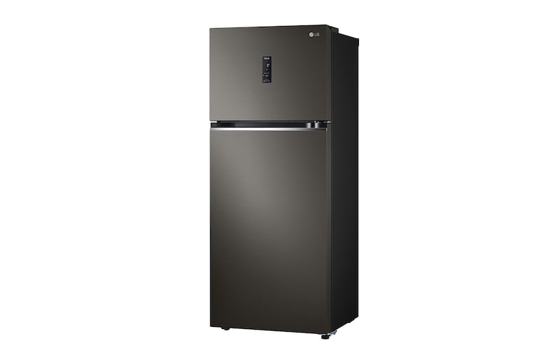 LG 14.9 Cu. Ft. Top Freezer Refrigerator in Black Steel, RVT-B149BS