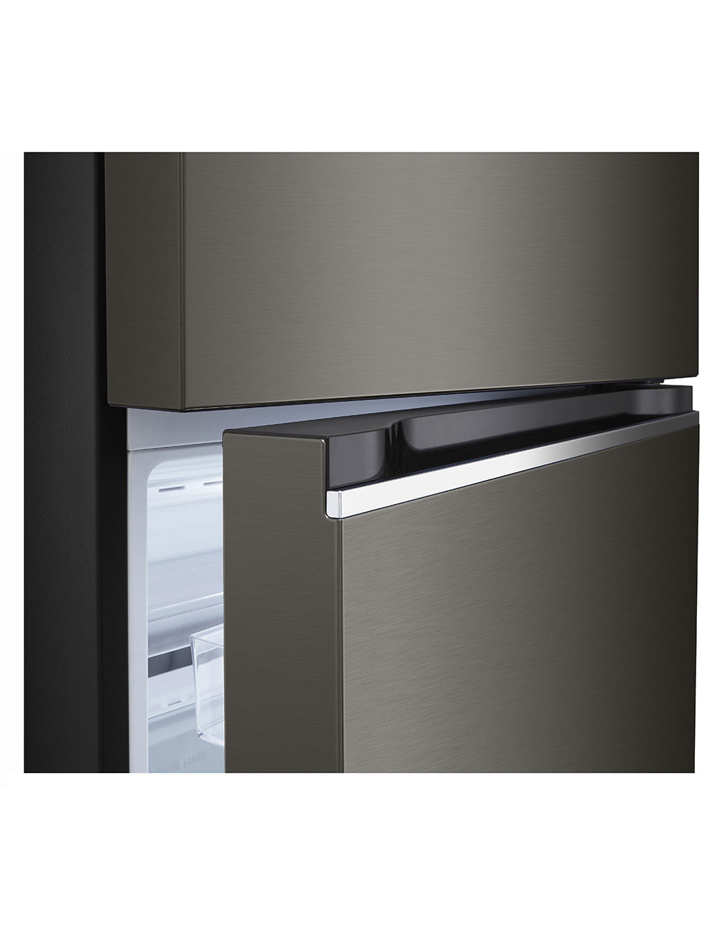 14.9 Cu. Ft. Top Freezer Refrigerator in Black Steel - RVT-B149BS | LG ...