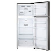 LG 14.9 Cu. Ft. Top Freezer Refrigerator in Black Steel, RVT-B149BS