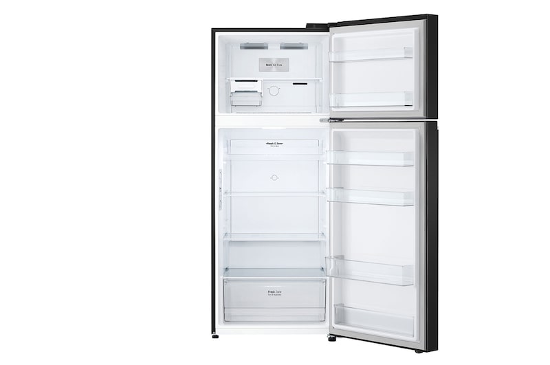 LG 14.9 cu. ft. Top Freezer Refrigerator with LinearCooling™ in Matte Black, RVT-B149MC