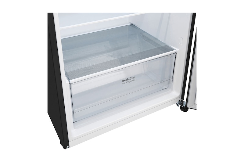 LG 14.9 cu. ft. Top Freezer Refrigerator with LinearCooling™ in Matte Black, RVT-B149MC