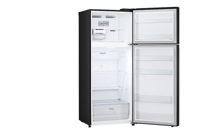LG 14.9 cu. ft. Top Freezer Refrigerator with LinearCooling™ in Matte Black, RVT-B149MC