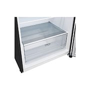 LG 14.9 cu. ft. Top Freezer Refrigerator with LinearCooling™ in Matte Black, RVT-B149MC