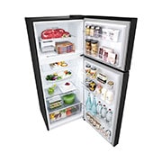 LG 14.9 cu. ft. Top Freezer Refrigerator with LinearCooling™ in Matte Black, RVT-B149MC