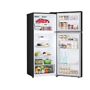 LG 14.9 cu. ft. Top Freezer Refrigerator with LinearCooling™ in Matte Black, RVT-B149MC