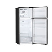 LG 14.9 cu. ft. Top Freezer Refrigerator with LinearCooling™ in Matte Black, RVT-B149MC