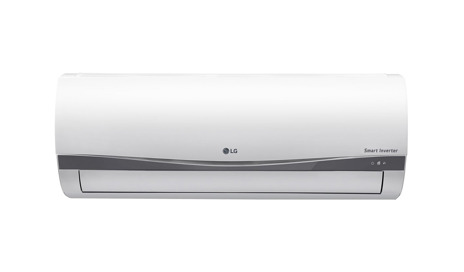 Front view of 1 HP, Mosquito Away, Active Energy control, Auto Clean, Anti Bacterial Air Filter, 3M Micro Dust Filter, Fresh Dry, MF Condenser, Jet Cool Operation, Deep Sleep Mode, One Touch Soft Air, 4 Way HS-09IPM