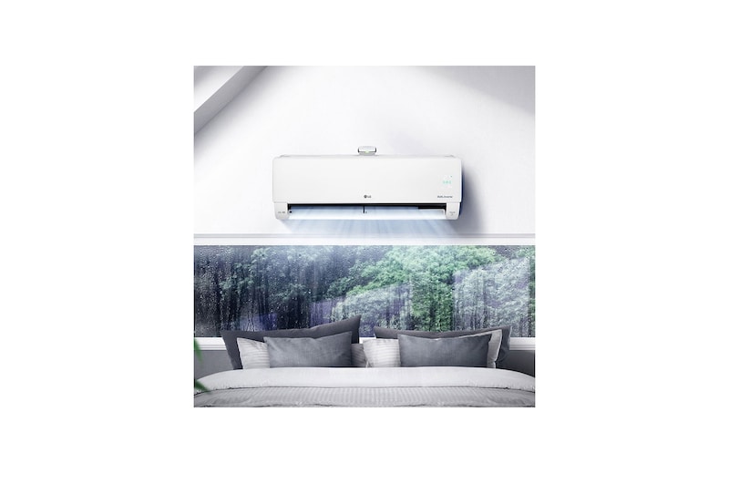 LG Split Type Dual Inverter Deluxe Aircon, HSN09APX