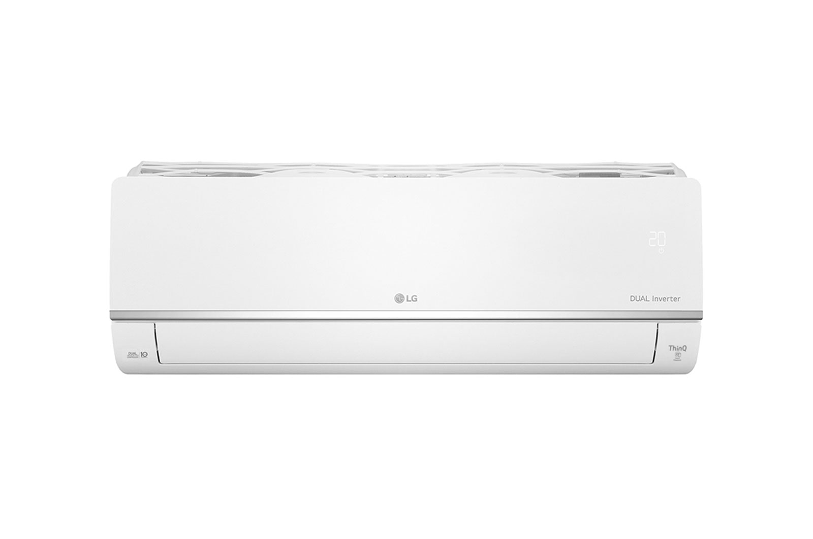 Front view of 2.0 HP Split Type Dual Inverter Compressor Premium Aircon with Kilowatt Manager HS-18IPX2