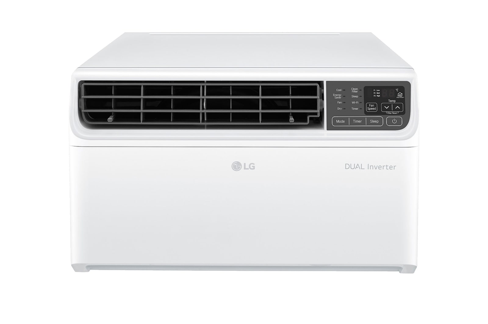 Front view of Window Type Dual Inverter Compressor Aircon LA080EC