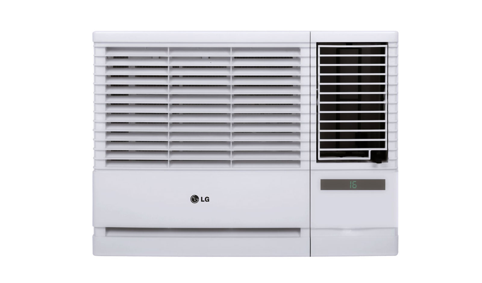 Front view of 0.75 HP, Anti-corrosive Gold Fin Condenser, Energy Saving Mode (High EER), Nano Gold Filter, Timer, Air Deflection Control, Auto Swing LA080RC
