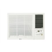 Front view of 0.8HP Anti Bacterial Air Filter, Timer, Air Deflection Control, Auto Swing, Anti Corrosive Gold Fin Condenser, Energy Saving Window Type Air Conditioner LA080SC