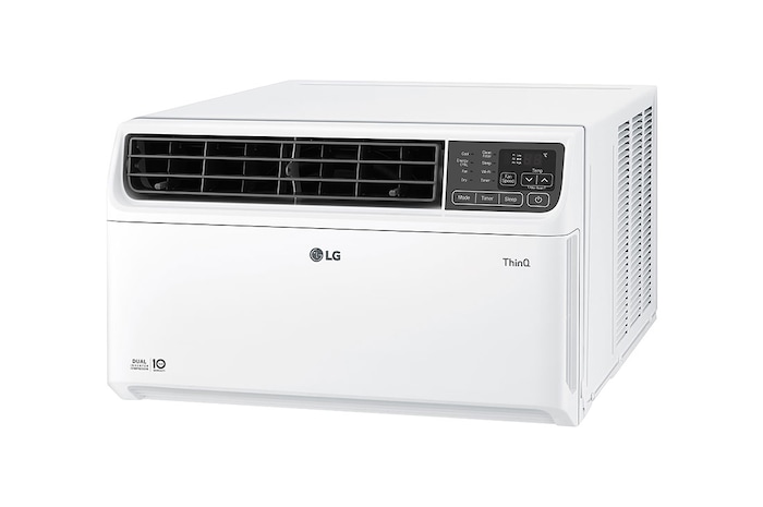 LG 1.0 HP Window Type Dual Inverter Compressor Aircon with AI Kilowatt Manager, LA100GC2