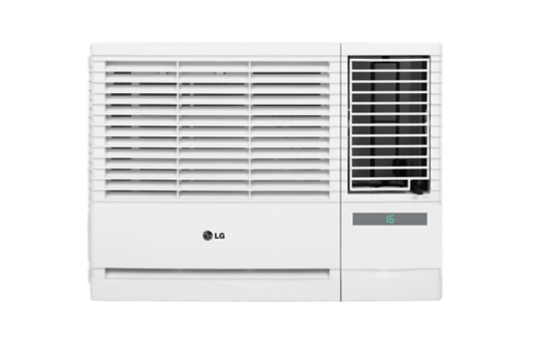 Front view of 1HP, Anti-corrosive Gold Fin Condenser, Energy Saving Mode (High EER), Nano Gold Filter, Timer, Air Deflection Control, Auto Swing LA100RC