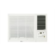 Front view of 1.0HP Anti Bacterial Air Filter, Timer, Air Deflection Control, Auto Swing, Anti Corrosive Gold Fin Condenser, Energy Saving Window Type Air Conditioner LA100SC