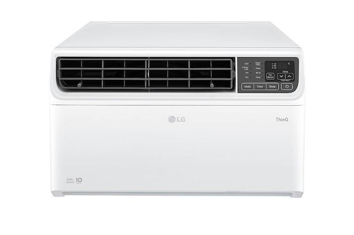 Front view of 1.5 HP Window Type Dual Inverter Compressor Aircon with AI kW Manager LA150GC2