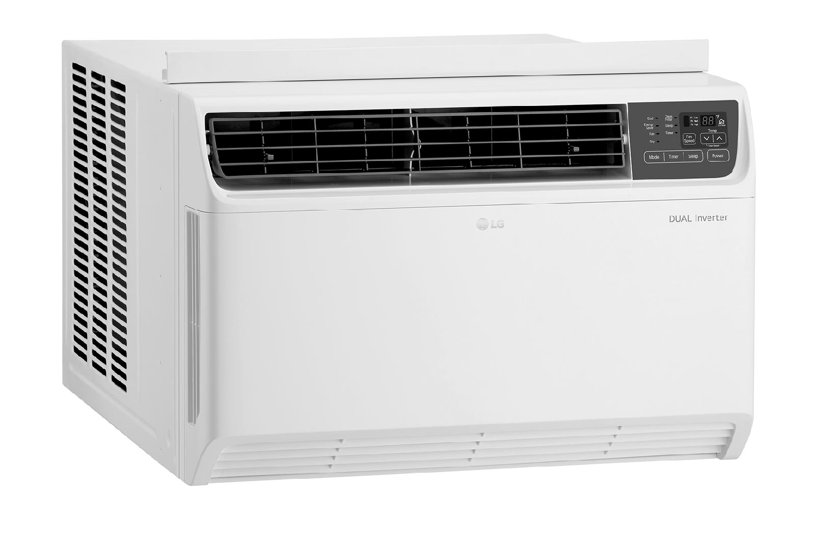 LG 2.0 HP, Dual Inverter Compressor, 70% Energy Saving, Anti-bacterial Filter, Sleep Mode, Window Inverter, Fast Cooling, LA200VC
