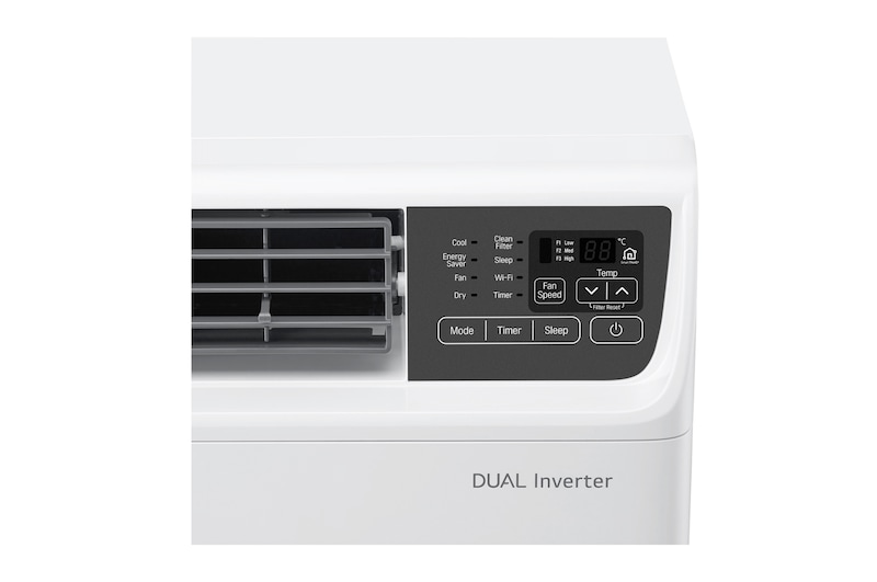 LG 2.0 HP, Dual Inverter Compressor, 70% Energy Saving, Anti-bacterial Filter, Sleep Mode, Window Inverter, Fast Cooling, 10-Year Compressor Warranty, LA200WC