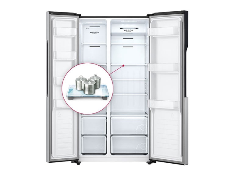 20 Cu. Ft. SidebySide Inverter Compressor Refrigerator RVSB200LS