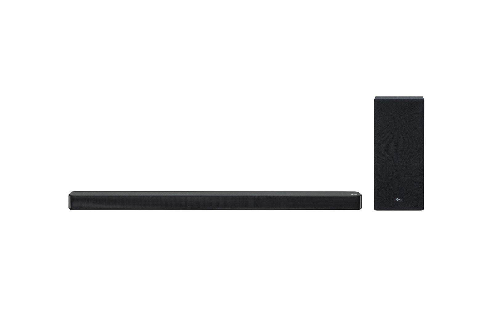 Front view of 3.1 ch, 49” ↑ TV Matching, 420W RMS, DTS Virtual:X, Hi-Res Audio, FM SL6YF
