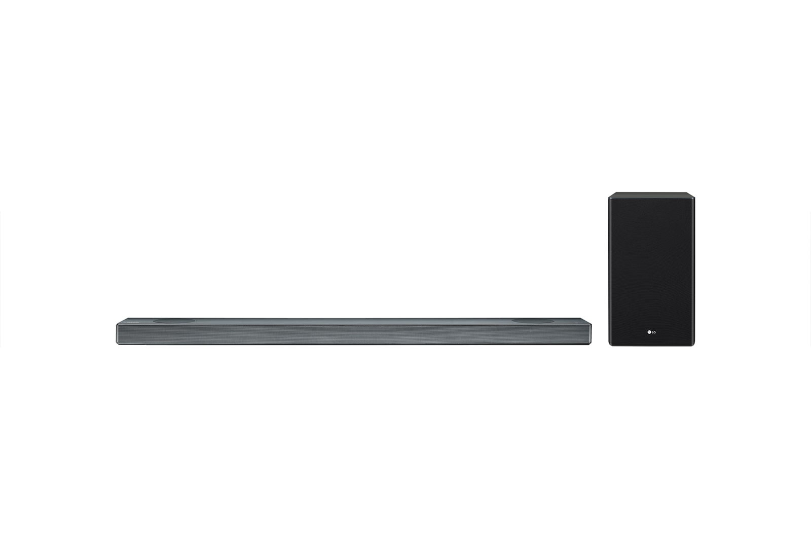 Front view of 4.1.2 ch, 55” ↑ TV Matching, 500W RMS, Meridian Sound Technology, Dolby Atmos, DTS:X, Google Assistant SL9YG