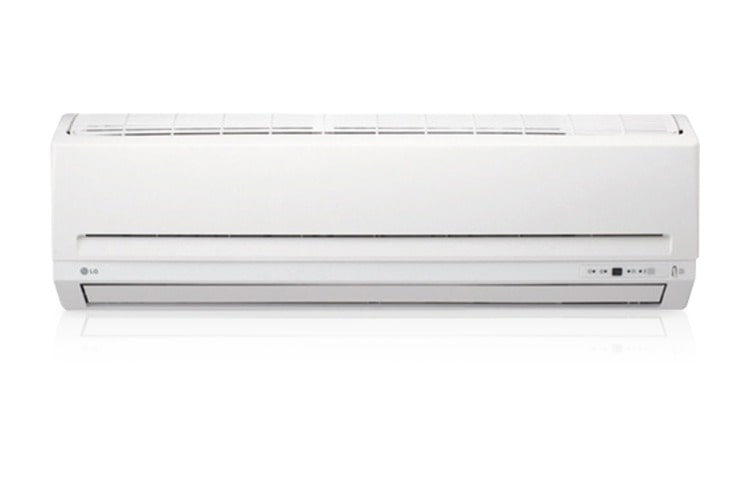 Front view of H1N1 Filter, Gold Fin Condenser, Jet Cool Operation &amp; 1.0 HP HS-09SG