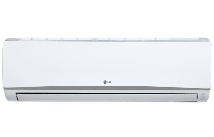 Front view of 1.5HP, Energy saving mode, prefilter, 3M Micro Protection Filter, Auto Clean, MF Condenser, Jet Cool Operation HS-12IS