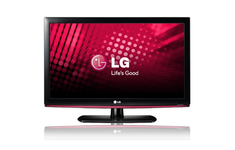 Front view of 22&#34; LCD TV, 1080p Ready, Smart Energy Saving, USB DivX SD, NTSC Antenna System 22LK310