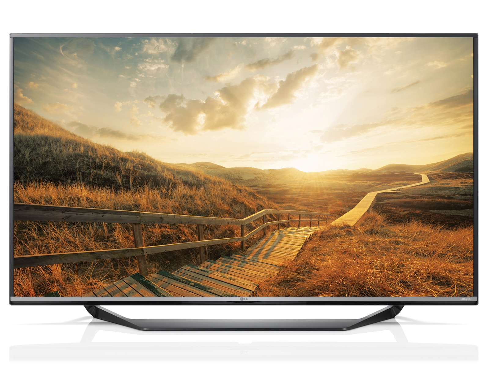 Front view of LG ULTRA HD TV 40UF670T