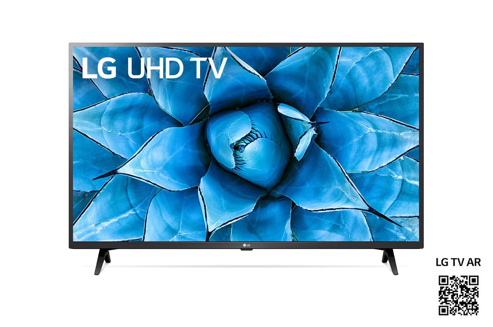 Front view of LG UN73 43 inch 4K Smart UHD TV 43UN7300PPC