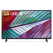A front view of the LG UHD TV